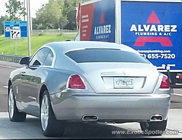 Rolls-Royce Wraith spotted in Tampa, Florida