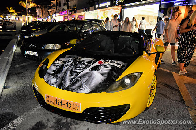 Mclaren MP4-12C spotted in Puerto Banus, Spain