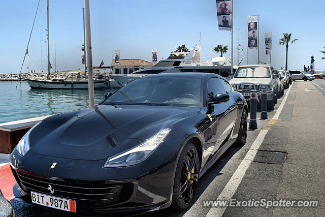 Ferrari GTC4Lusso spotted in Puerto Banus, Spain