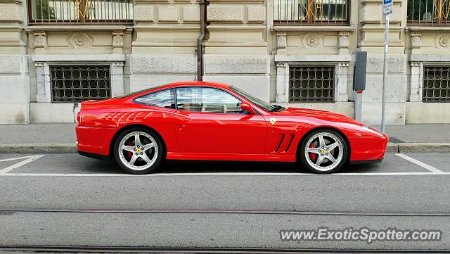 Ferrari 575M spotted in Zürich, Switzerland