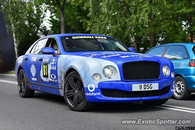 Bentley Mulsanne spotted in Niepołomice, Poland