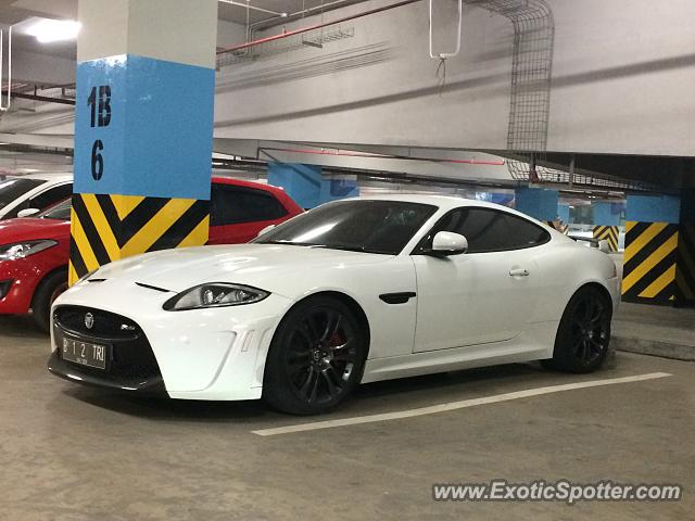 Jaguar XKR-S spotted in Tangerang, Indonesia