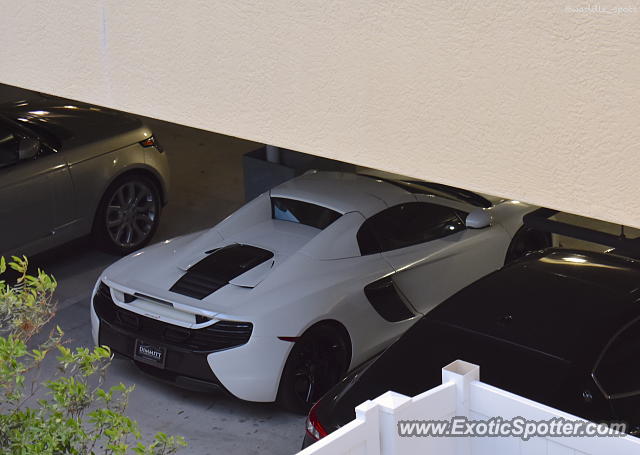 Mclaren 650S spotted in Amelia Island, Florida