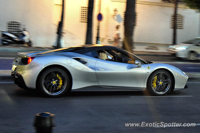 Ferrari 488 GTB spotted in Puerto Banus, Spain
