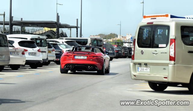 Jaguar F-Type spotted in San Pedro, Spain