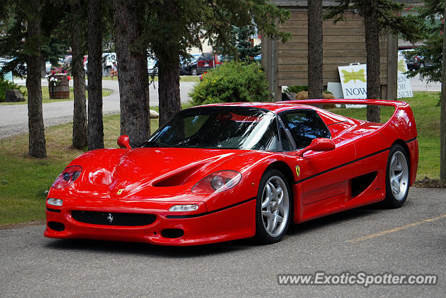 Ferrari F50 spotted in Calgary, Canada