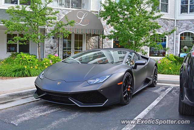 Lamborghini Huracan spotted in Elkhart Lake, Wisconsin