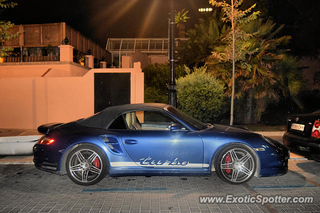 Porsche 911 Turbo spotted in Marbella, Spain