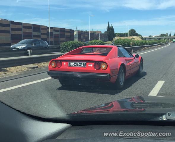 Ferrari 308 spotted in Lisbon, Portugal