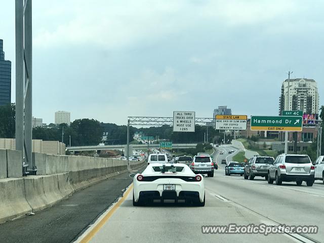 Ferrari 458 Italia spotted in Atlanta, Georgia