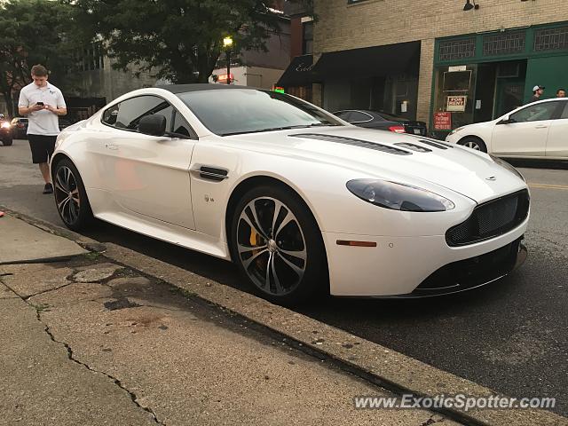 Aston Martin Vantage spotted in Pittsburgh, Pennsylvania