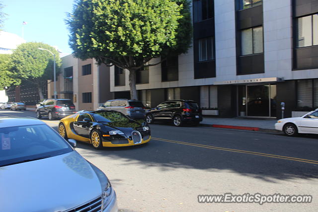 Bugatti Veyron spotted in Beverly Hills, California
