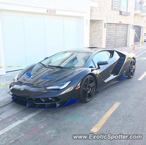 Lamborghini Centenario spotted in Newport Beach, California