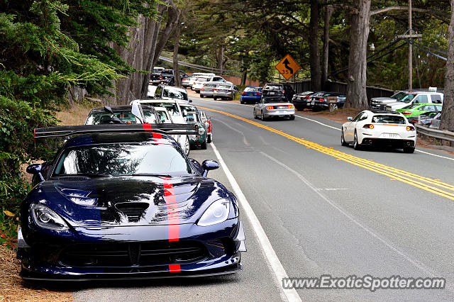 Dodge Viper spotted in Carmel, California