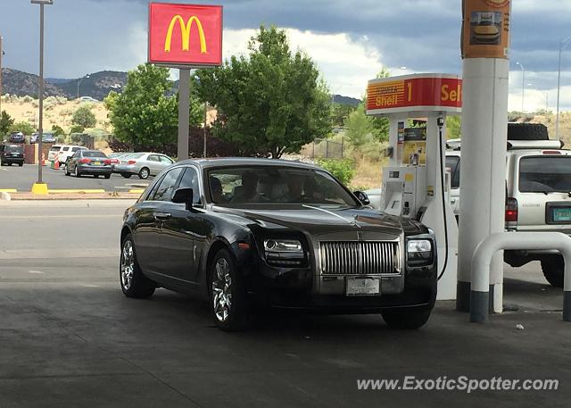 Rolls-Royce Ghost spotted in Santa Fe, New Mexico