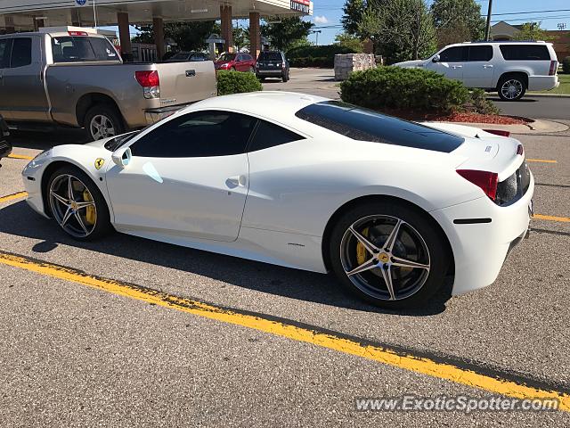 Ferrari 458 Italia spotted in Cincinnati, Ohio