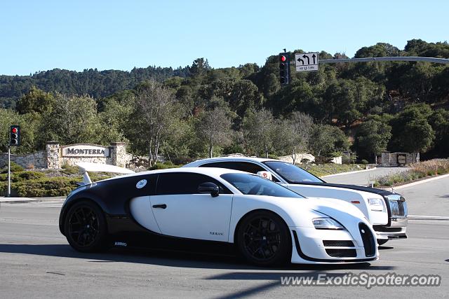 Bugatti Veyron spotted in Monterey, California