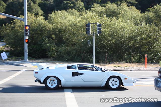 Lamborghini Countach spotted in Monterey, California