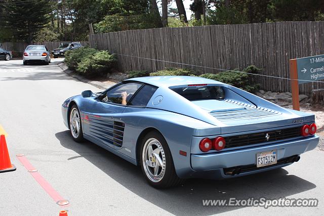 Ferrari Testarossa spotted in Monterey, California