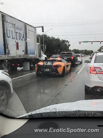 Mclaren 570S spotted in Ft lauderdale, Florida