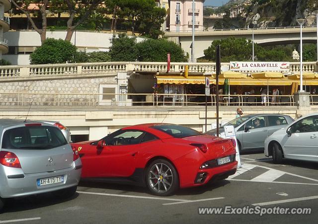 Ferrari California spotted in Monaco, Monaco