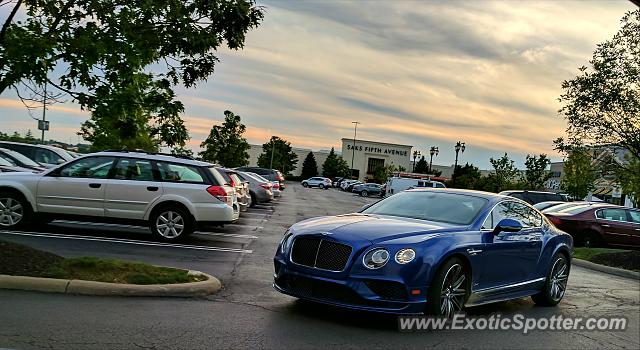 Bentley Continental spotted in Columbus, Ohio