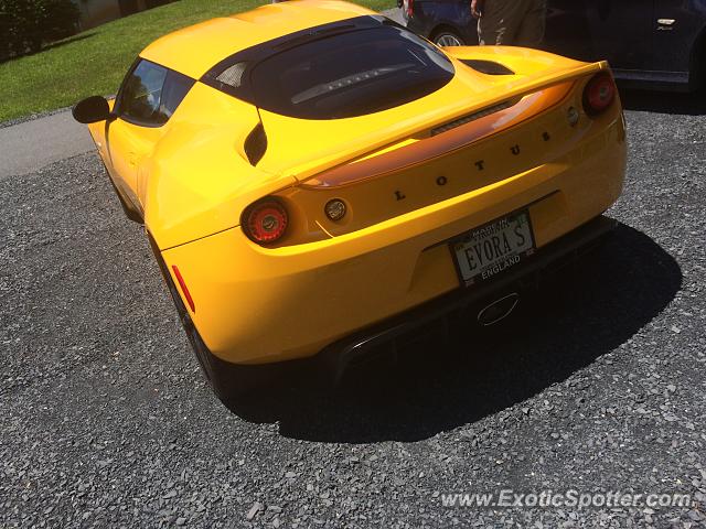 Lotus Evora spotted in Front royal, Virginia