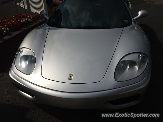 Ferrari 360 Modena spotted in Westfield, New Jersey