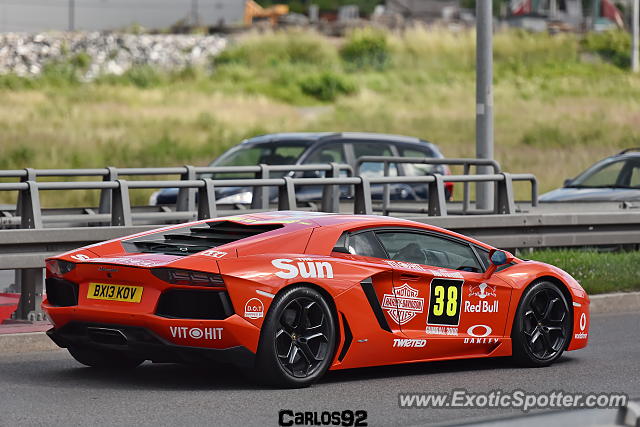Lamborghini Aventador spotted in Kraków, Poland