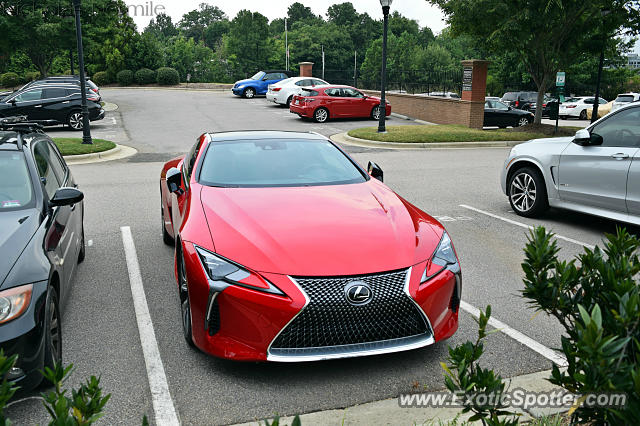 Lexus LC 500 spotted in Raleigh, North Carolina