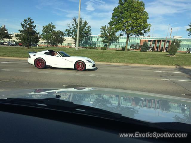 Dodge Viper spotted in Sterling Heights, Michigan