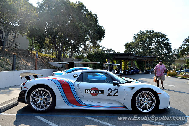 Porsche 918 Spyder spotted in Carmel Valley, California