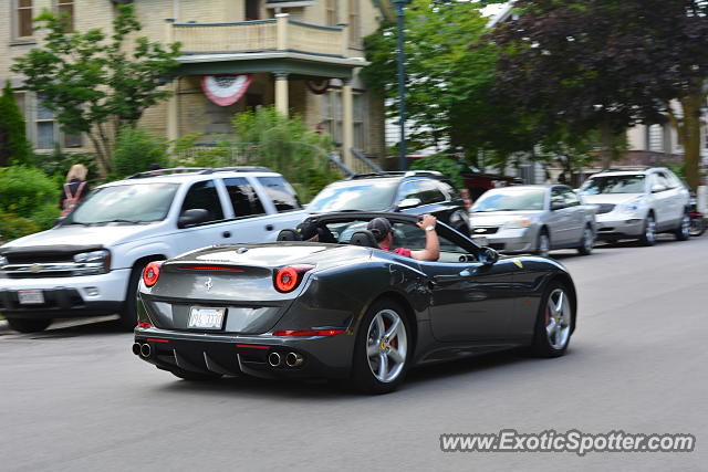 Ferrari California spotted in Elkhart Lake, Wisconsin