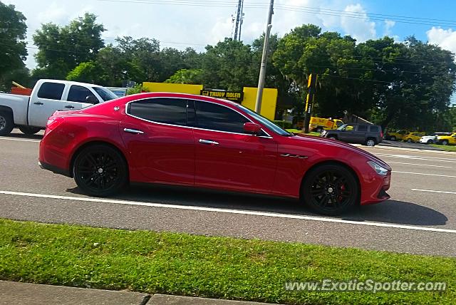 Maserati Ghibli spotted in Brandon, Florida