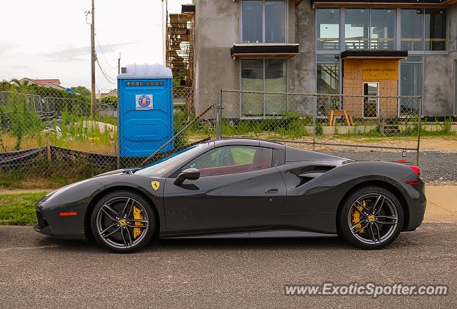 Ferrari 488 GTB spotted in Deal, New Jersey