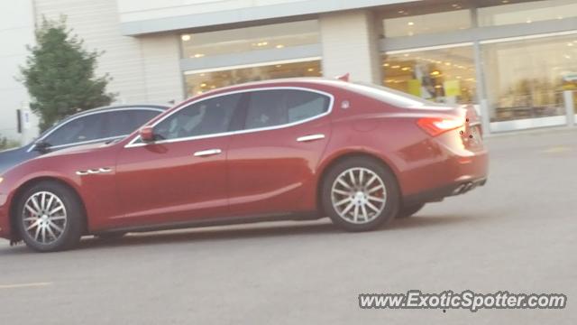 Maserati Ghibli spotted in Minnetonka, Minnesota