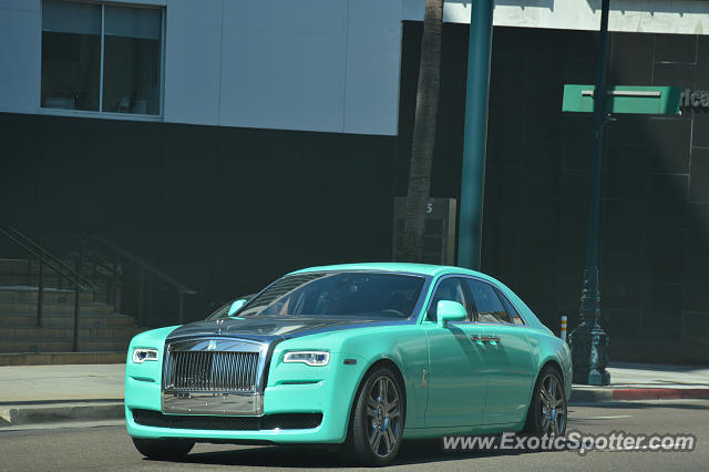 Rolls-Royce Ghost spotted in Beverly Hills, California