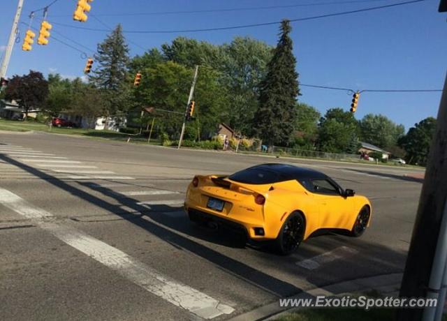 Lotus Evora spotted in Grand Rapods, Michigan