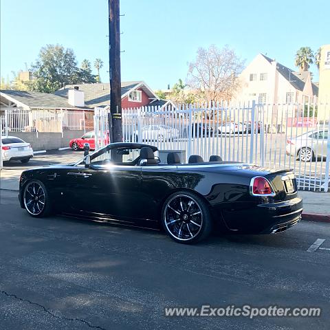 Rolls-Royce Dawn spotted in Beverly Hills, California