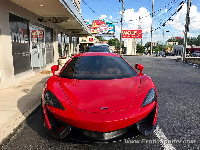 Mclaren 570S spotted in Buckhead, Georgia