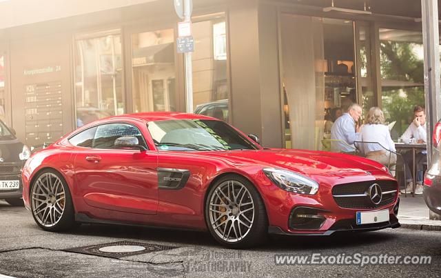 Mercedes AMG GT spotted in Stuttgart, Germany