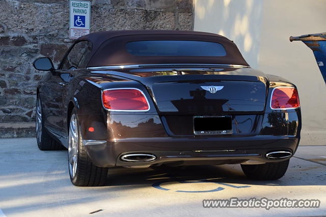Bentley Continental spotted in Doylestown, Pennsylvania