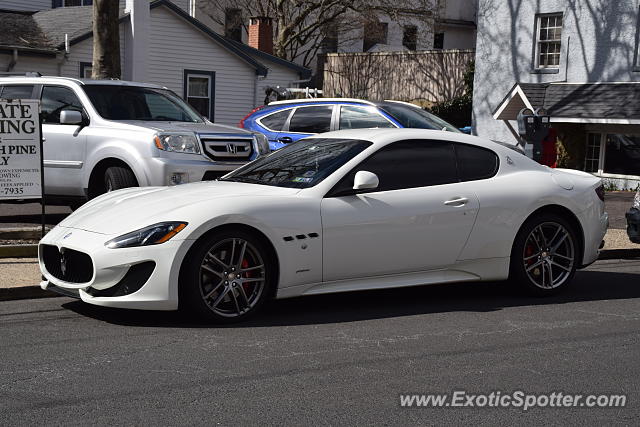 Maserati GranTurismo spotted in Doylestown, Pennsylvania
