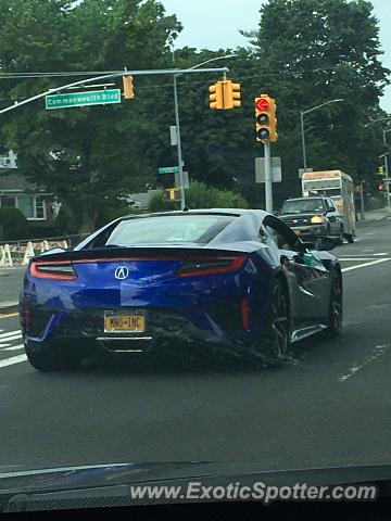 Acura NSX spotted in Queens, New York