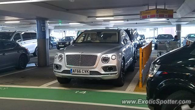 Bentley Bentayga spotted in London, United Kingdom