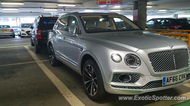 Bentley Bentayga spotted in London, United Kingdom