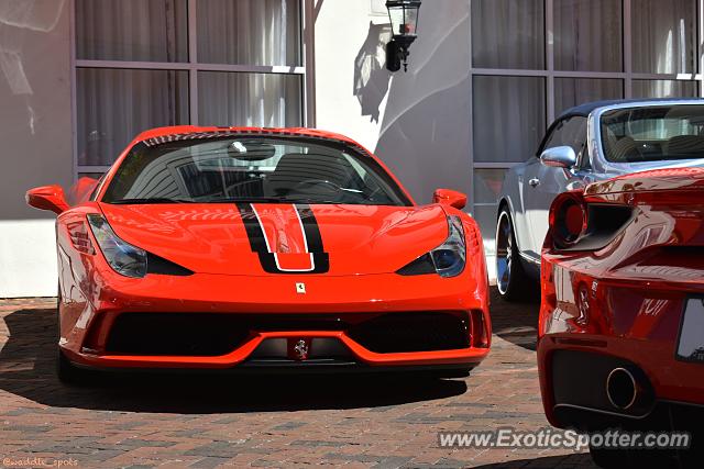 Ferrari 458 Italia spotted in Celebration, Florida