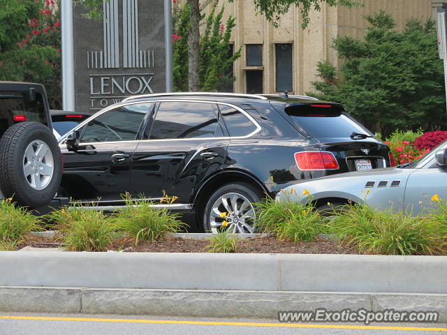 Bentley Bentayga spotted in Atlanta, Georgia