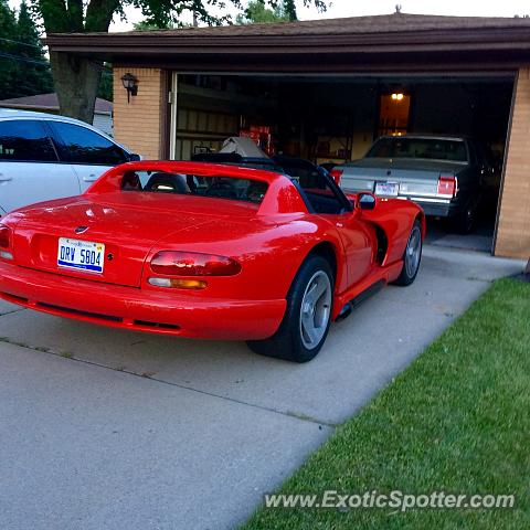 Dodge Viper spotted in Sterling Heights, Michigan