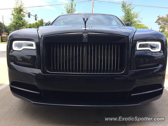 Rolls-Royce Wraith spotted in Coppell, Texas